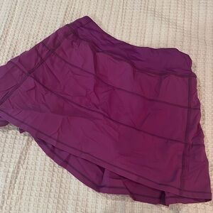 PURPLE TENNIS SKIRT